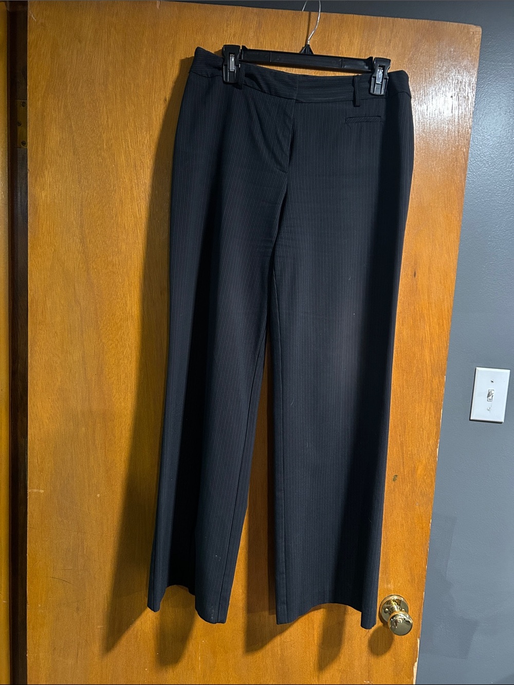 George Black Pinstripe Women’s Dress Pants